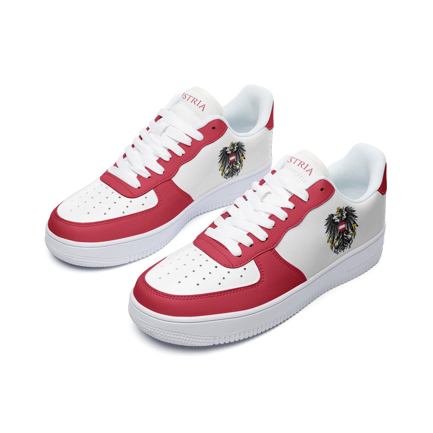 Austria Flag Shoes (Personalized)