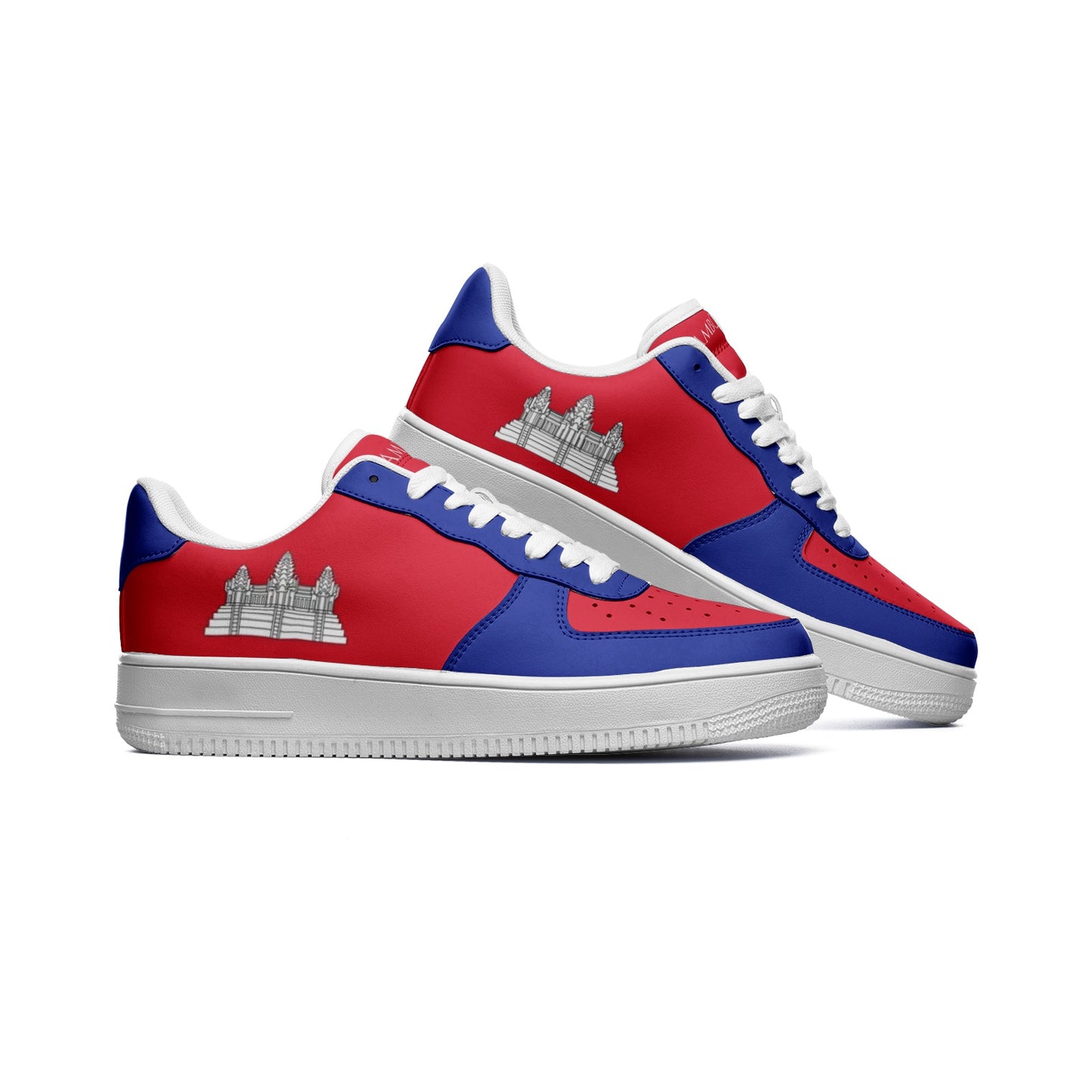 Cambodia Flag Shoes (Personalized)