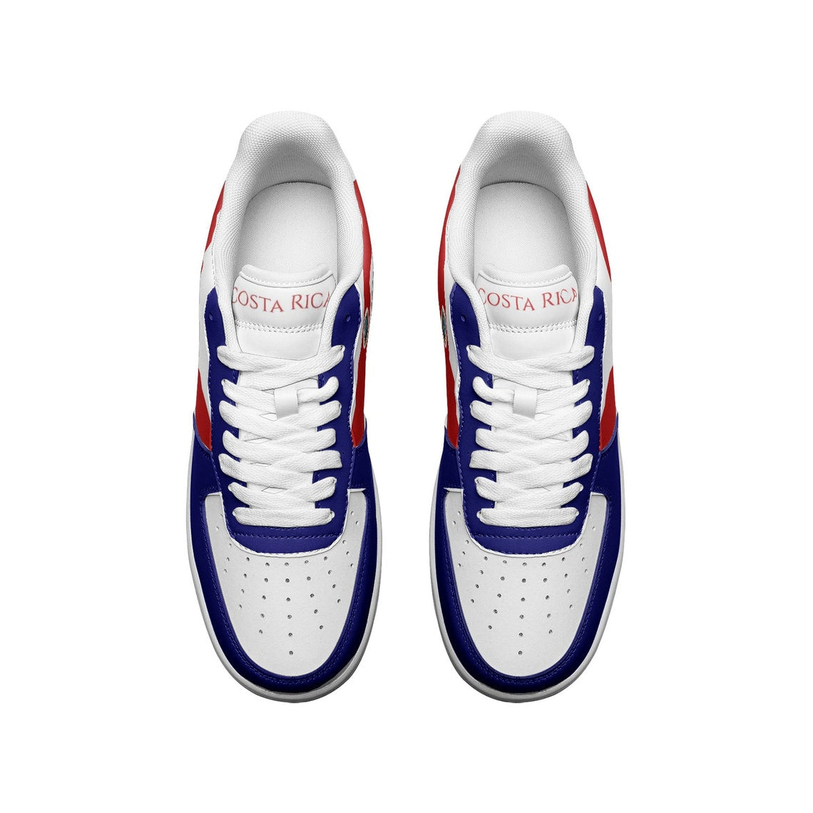 Costa Rica Flag Shoes (Personalized)