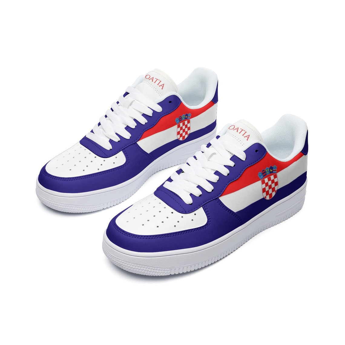 Croatia Flag Shoes (Personalized)