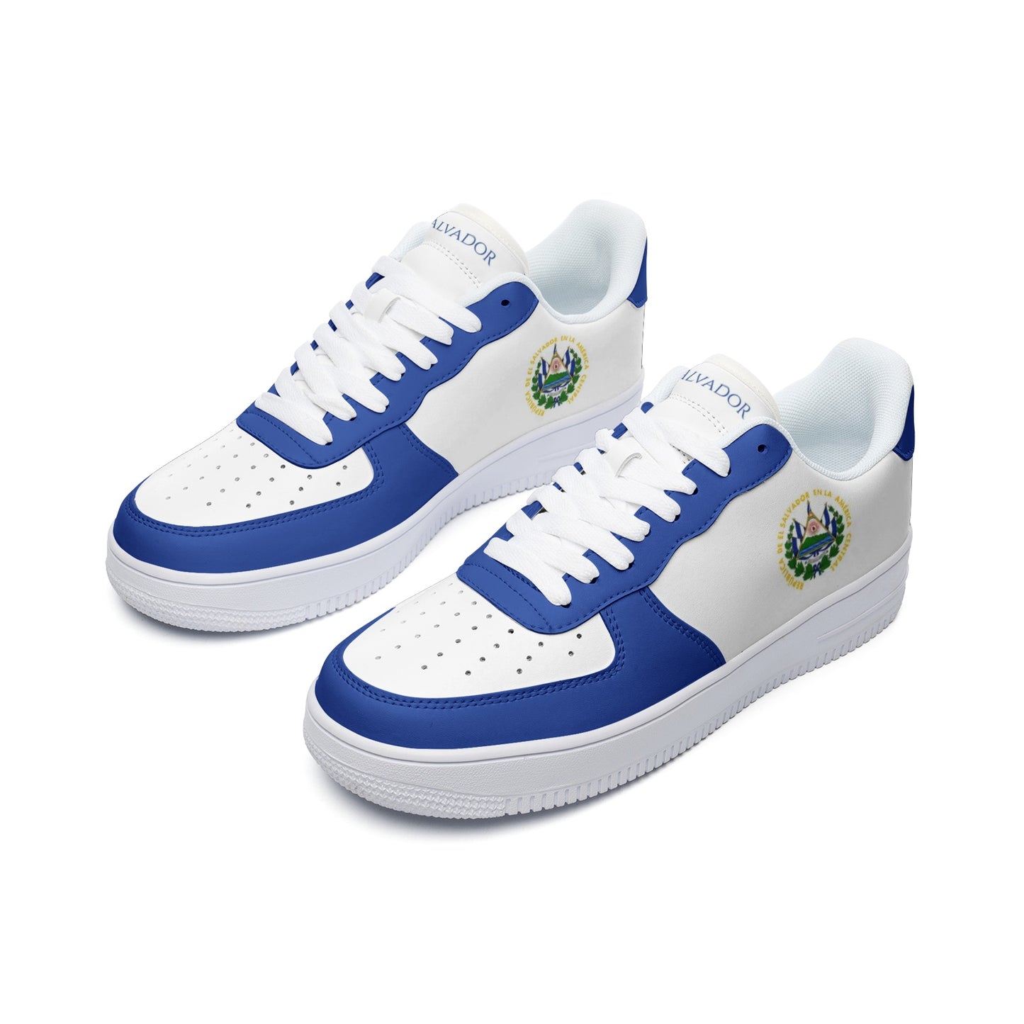 El Salvador Flag Shoes (Personalized)