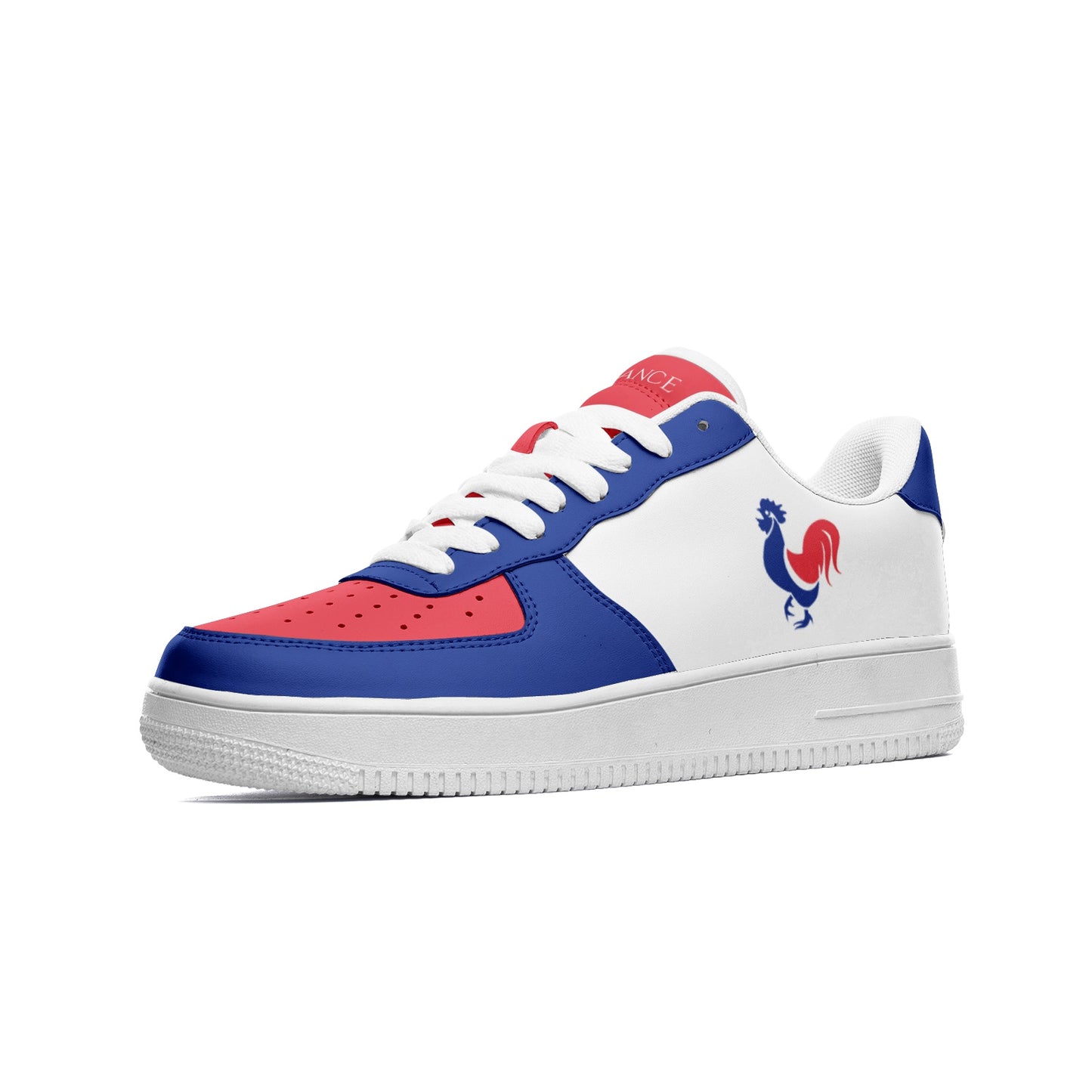 France Flag Shoes, View From The Side