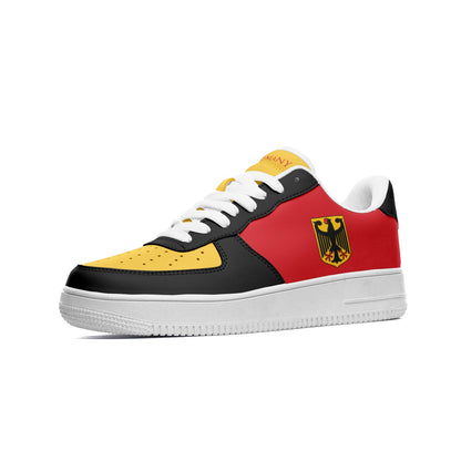 Germany Flag Shoes, View From The Side