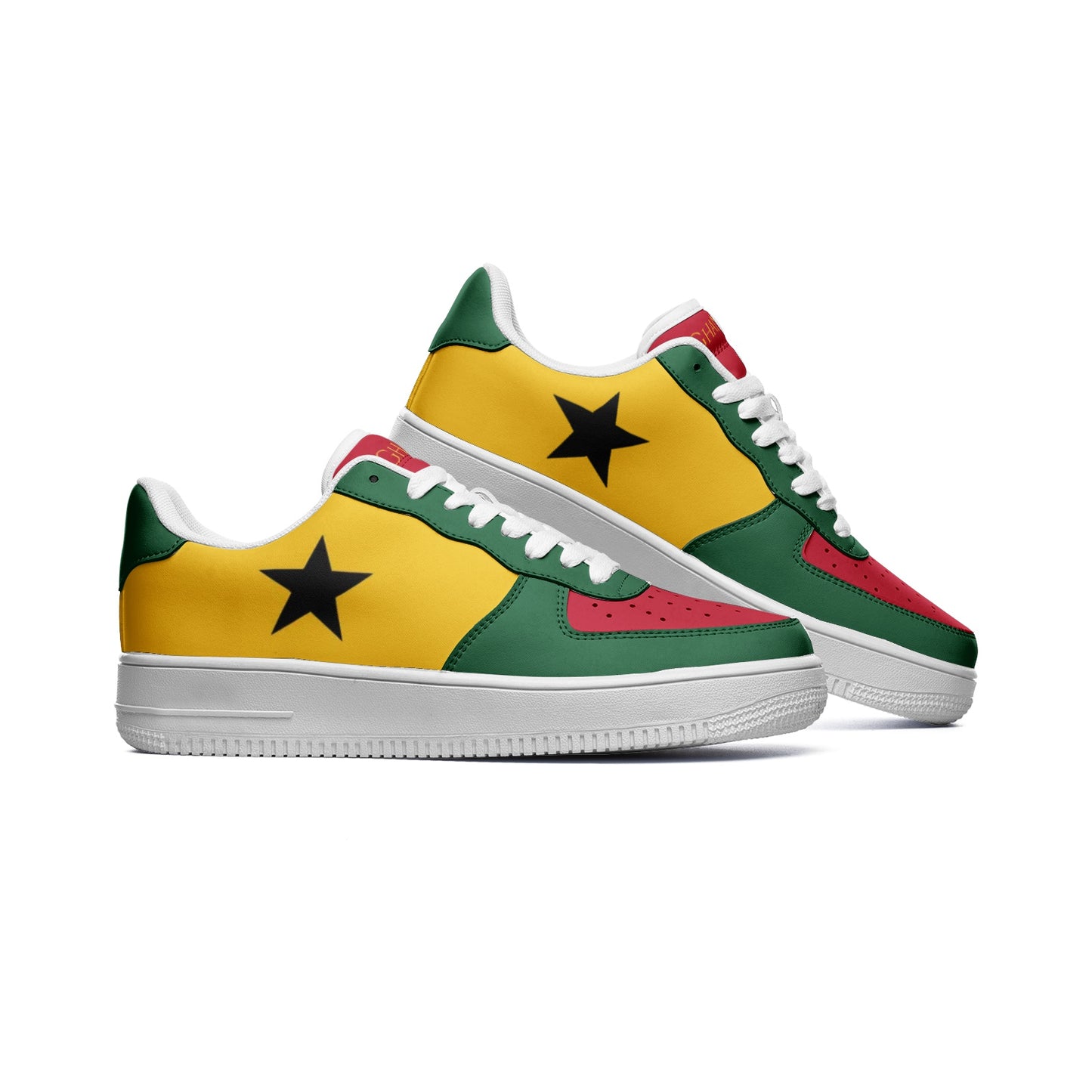 Ghana Flag Shoes (Personalized)