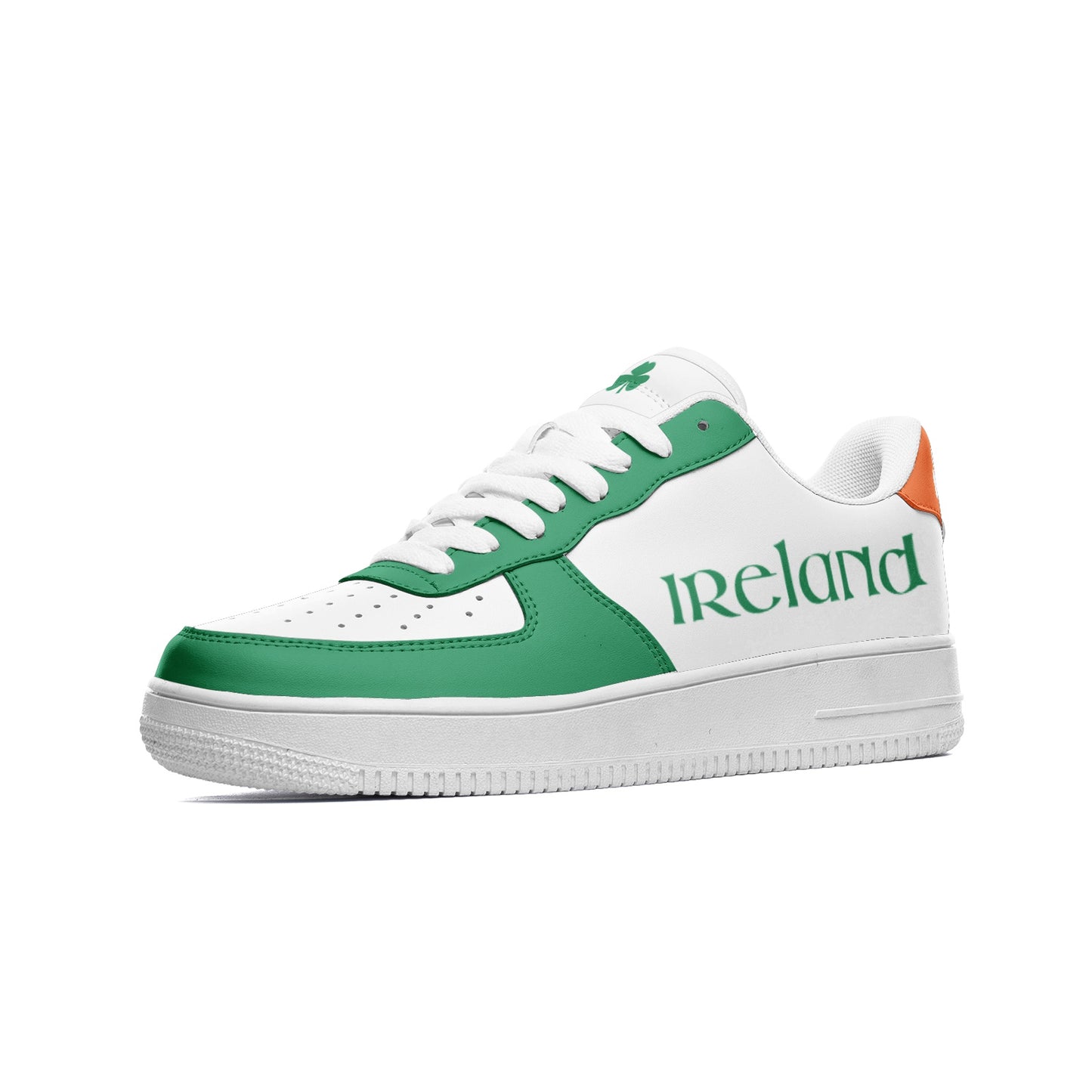 Ireland Flag Shoes, View From The Side