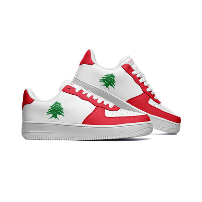 Lebanon Flag Shoes (Personalized)