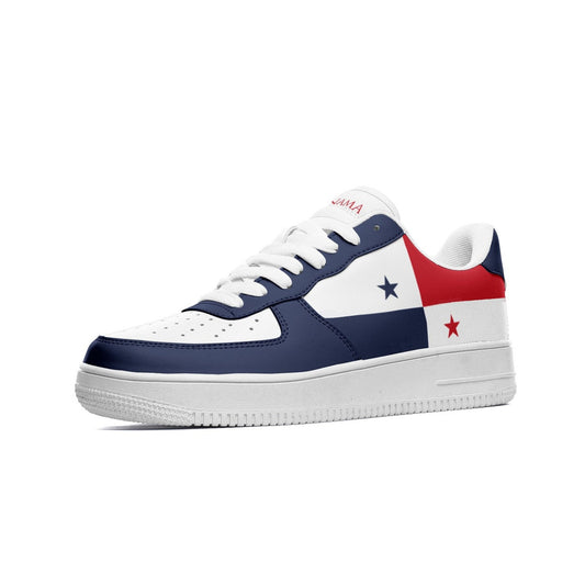 Panama Flag Shoes, View From The Side