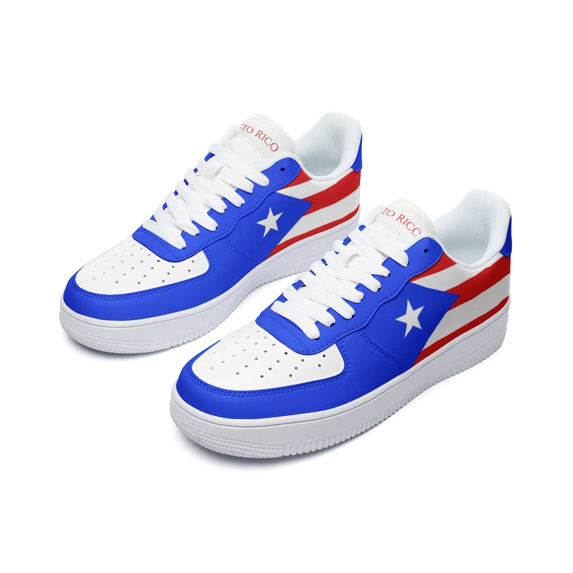 Puerto Rico Flag Shoes (Personalized)