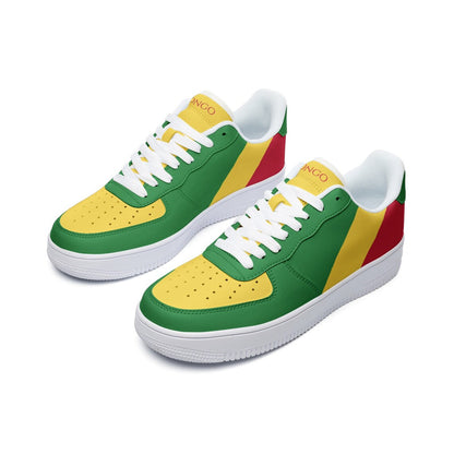 Republic Of The Congo Flag Shoes (Personalized)