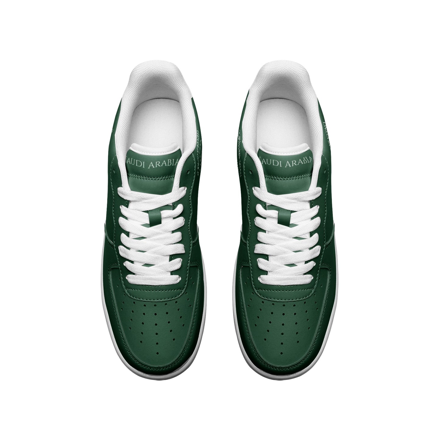 Saudi Arabia Flag Shoes (Personalized)