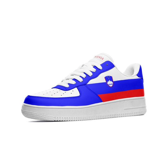 Slovenia Flag Shoes, View From The Side