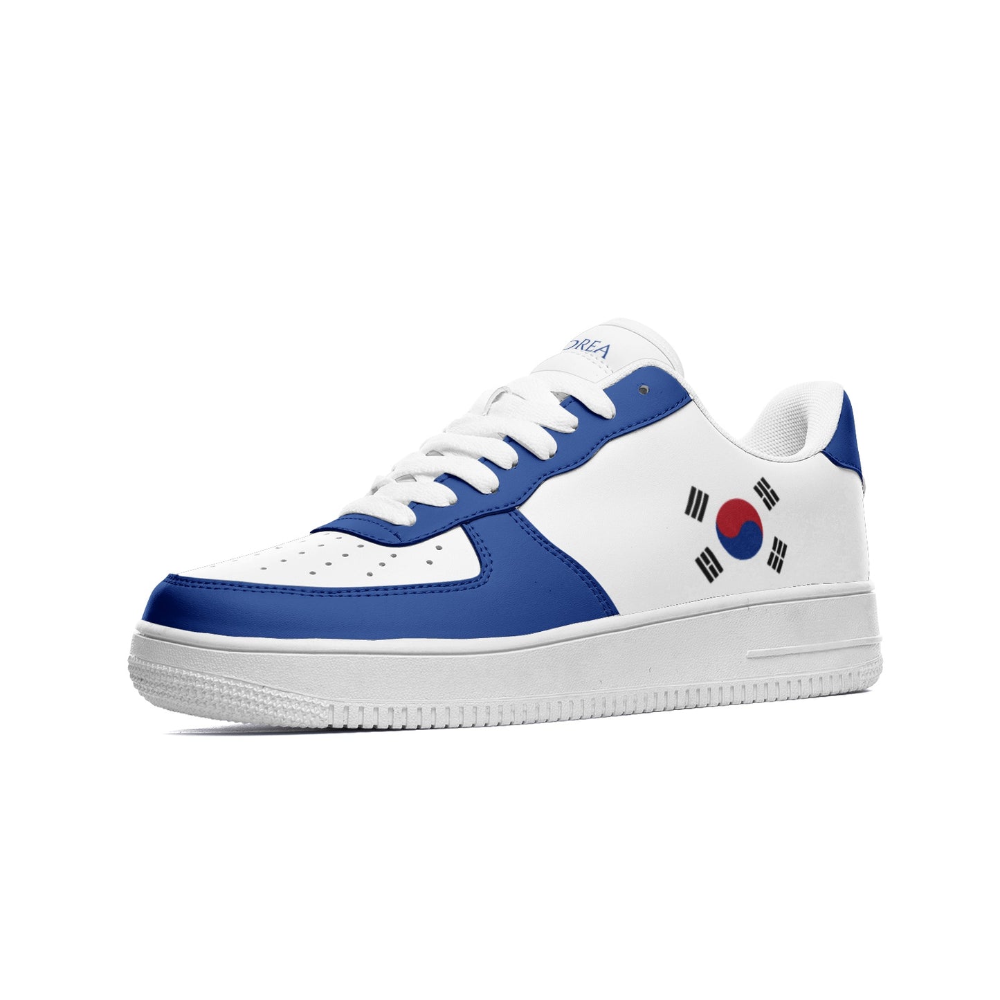 South Korea Flag Shoes, View From The Side