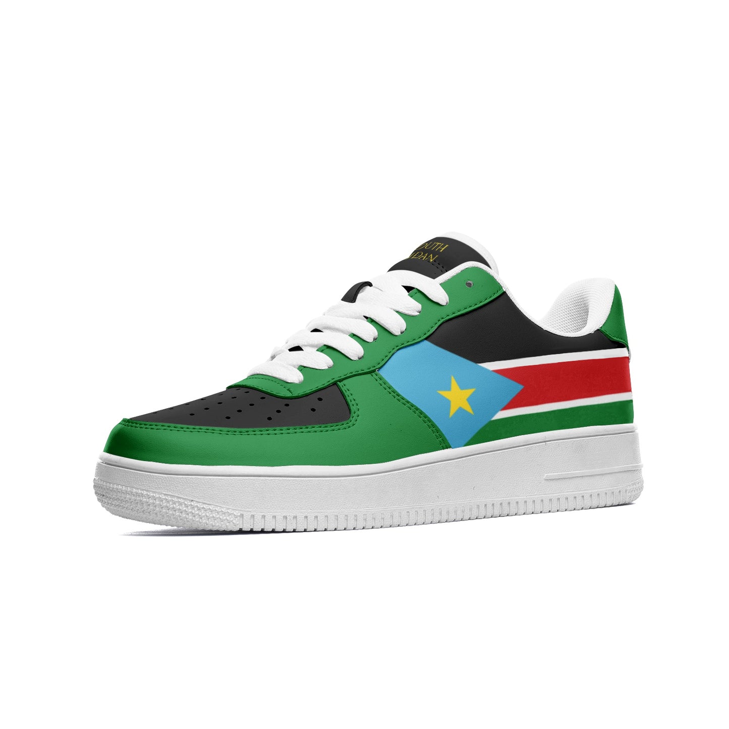 South Sudan Flag Shoes (Personalized)