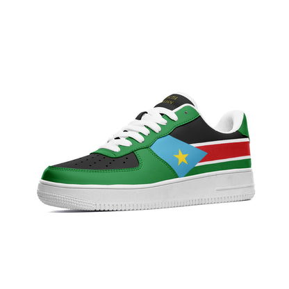 South Sudan Flag Shoes (Personalized)
