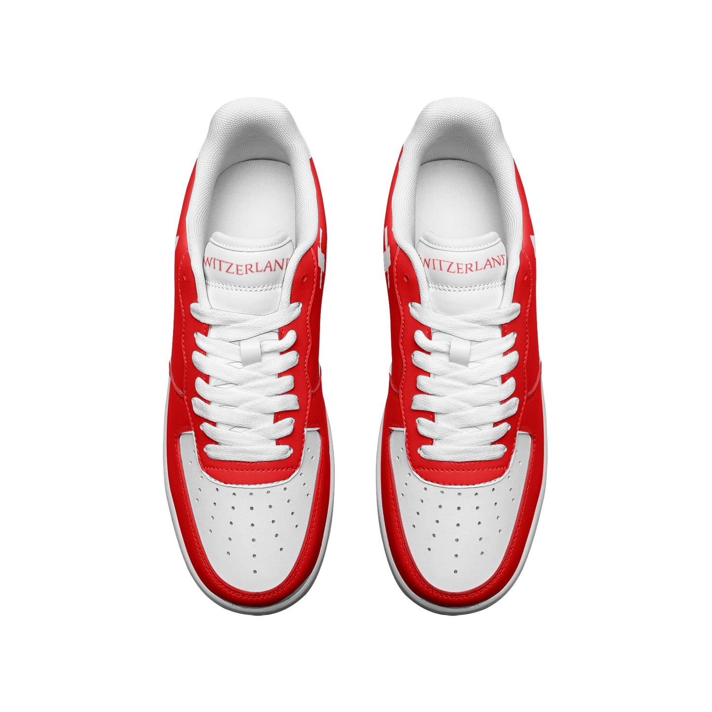 Switzerland Flag Shoes (Personalized)