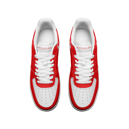 Switzerland Flag Shoes (Personalized)