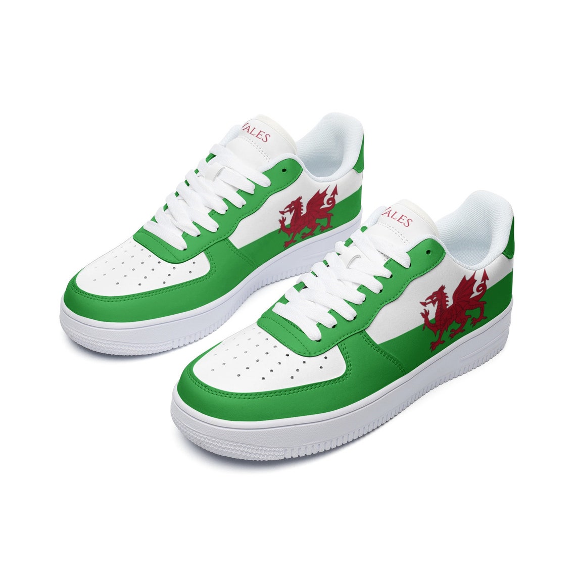 Wales Flag Shoes (Personalized)