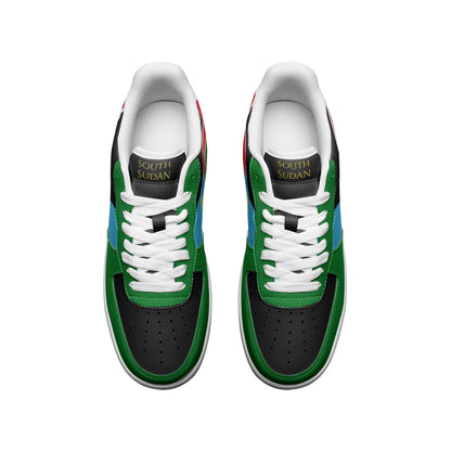 South Sudan Flag Shoes (Personalized)