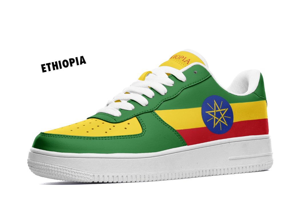 Ethiopia Flag Shoes