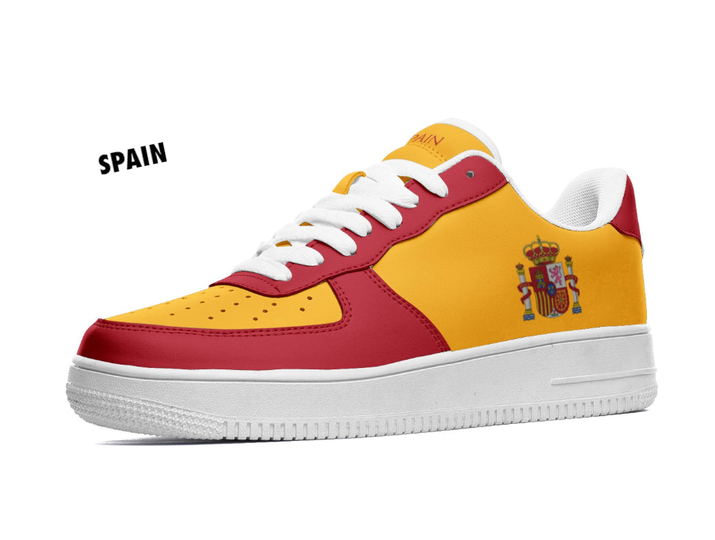 Spain Flag Shoes